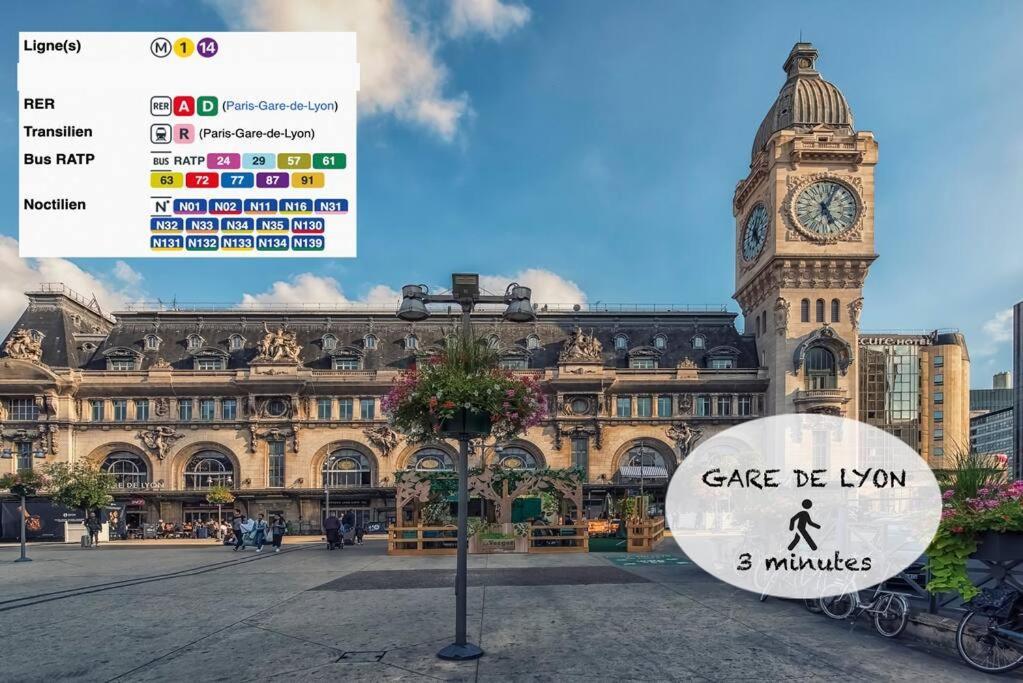Magnifique De Charme Au Coeur De * Parigi